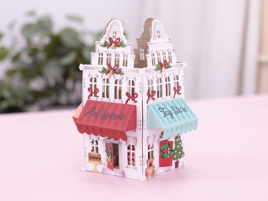 3D Shop Stamp, Stencil & Metal Die Set