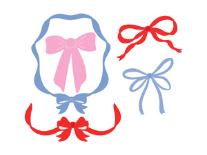 Pretty Bows Mini Metal Die Set