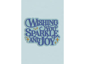 Sparkle & Joy Sentiment Metal Die Set