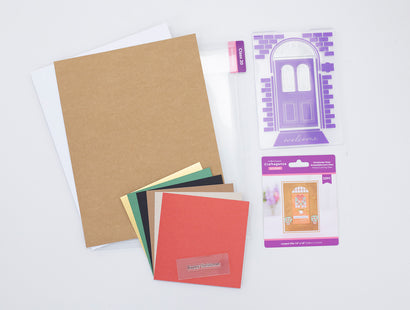 Craftaganza at Home: Cut & Embossing, Layering Stamps & Stencils, Window Card (Classes 20, 21, 22)