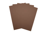 Arden Creative Studio Premium Cardstock Coffee Bean Brown A4 - 20 Pack