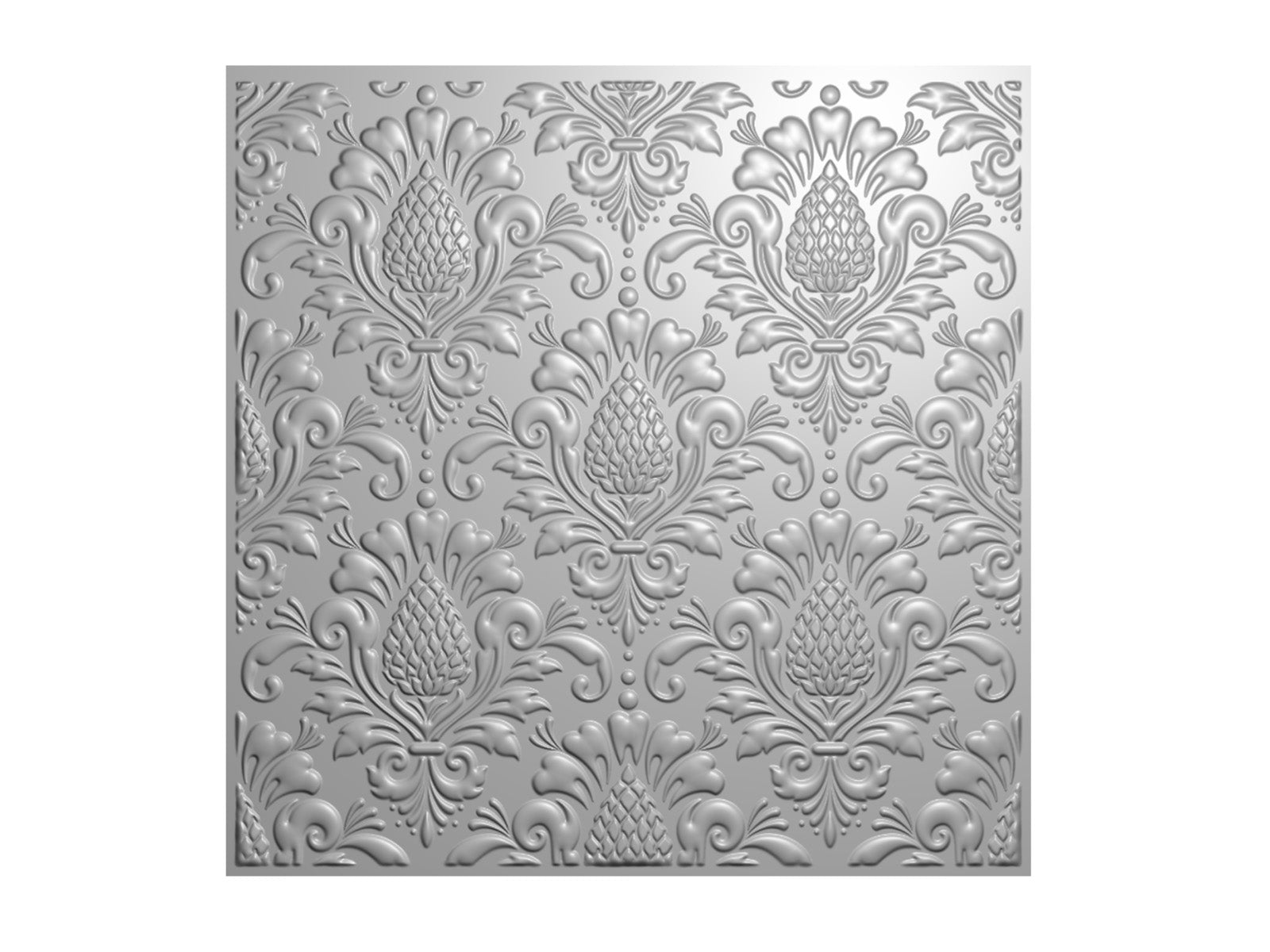 Regal Damask 3D Embossing Folder 5.5" x 5.5"
