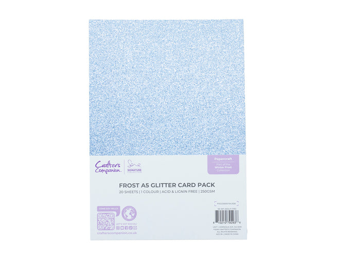 Frost A5 Glitter Card Pack