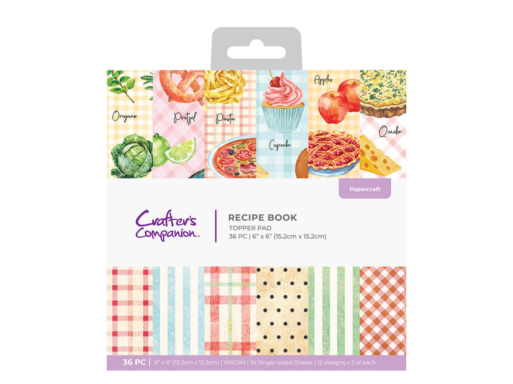 Recipe Book Topper & Paper Pad 6