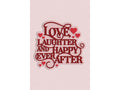 Love & Laughter Sentiment Metal Die Set