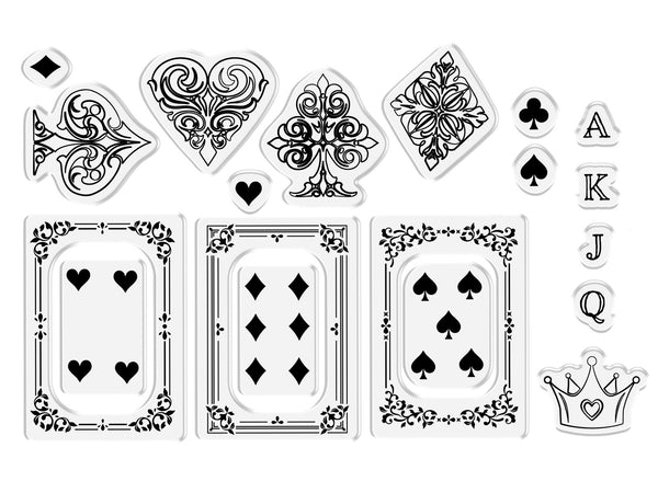 Tales of Wonderland - Playing Cards Stamp Set