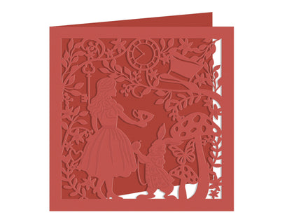 Tales of Wonderland - In Wonderland Create-a-Card Metal Die Set