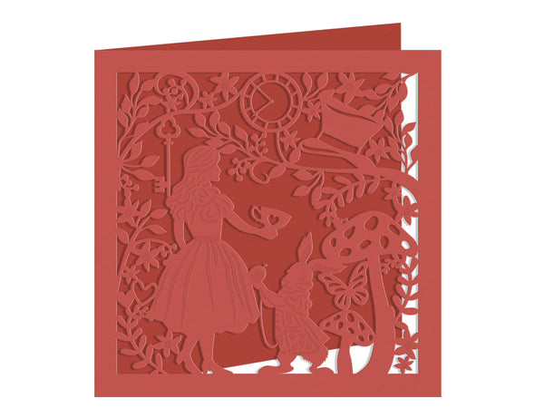 Tales of Wonderland - In Wonderland Create-a-Card Metal Die Set