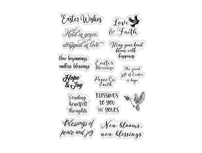 Easter Sentiment Stamp Set