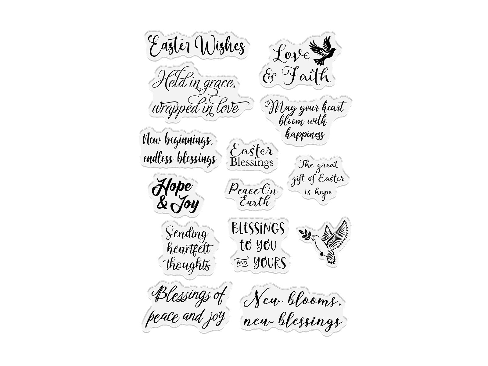 Easter Sentiment Stamp Set