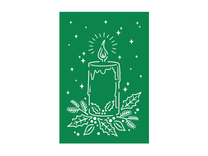 Christmas Candle Metal Die Set