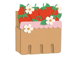 Berry Bliss - Berry Basket Stencil & Metal Die Set