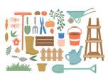 Gardening Mini Metal Die Set