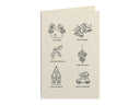 Christmas Icons LetterPress Press Plate