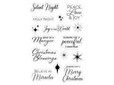 Christmas and Nativity Sentiment Stamp Set