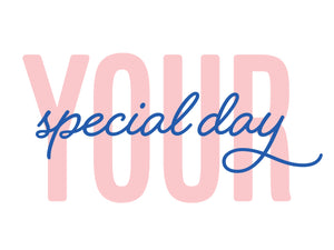 Special Day Mini Metal Die Set