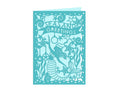 Christmas Mermaid Create-a-Card Metal Die Set