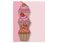 Cupcake Stack Stamp & Metal Die