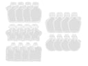 Transparent Vase & Jar Stickers