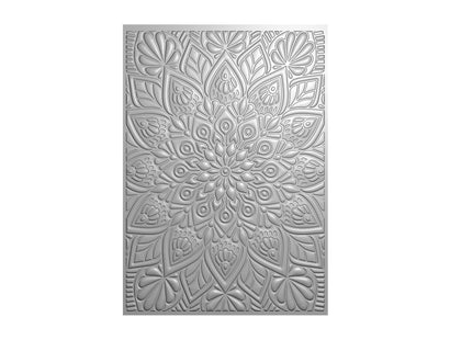 Mandala 3D Embossing Folder 5" x 7"