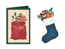 Christmas Stocking & Sack Metal Die Set