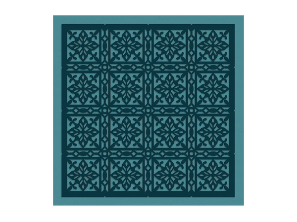Tiles Create-a-Card Metal Die Set