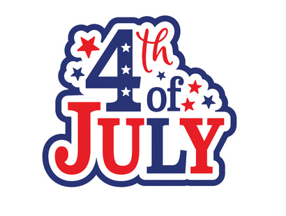Stars & Stripes - Fourth of July Metal Die Set