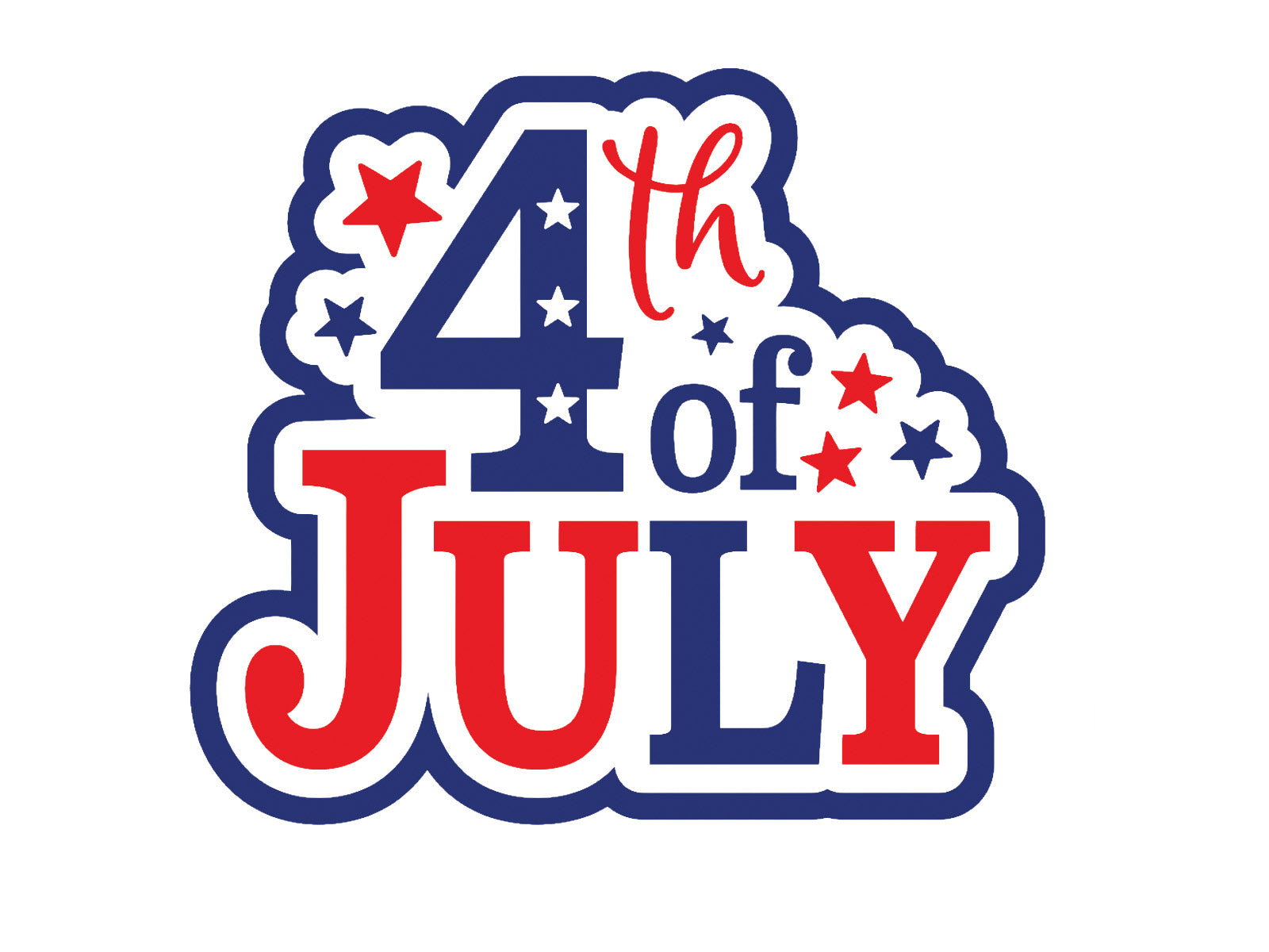Stars & Stripes - Fourth of July Metal Die Set