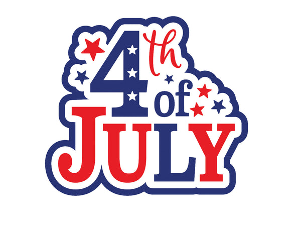 Stars & Stripes - Fourth of July Metal Die Set