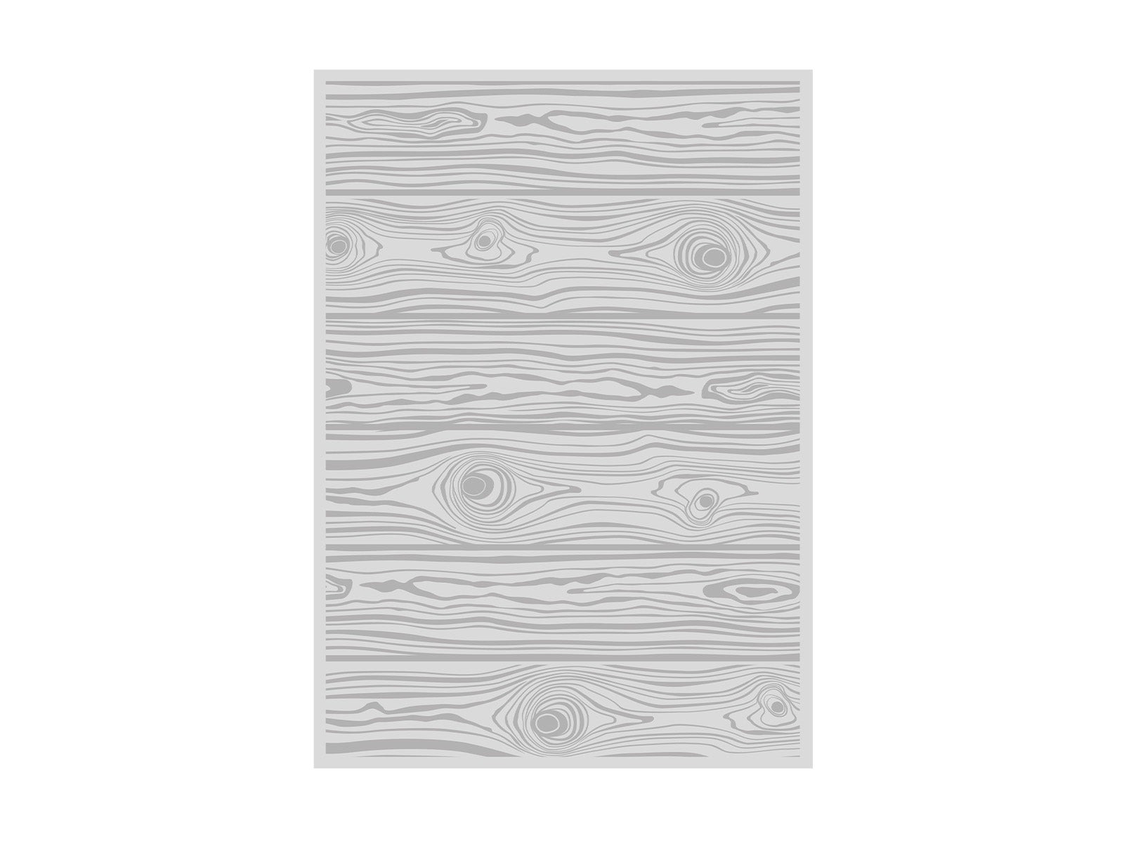 Wildwood Whimsy - Wood Grain 5" x 7" 3D Embossing Folder