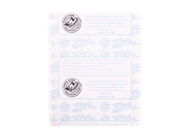 EZMount Static Cling Mounting Foam 8.5 x 11