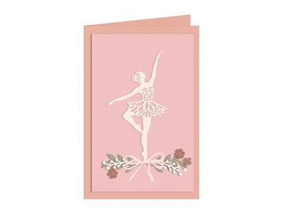 Posing Ballerina Metal Die Set