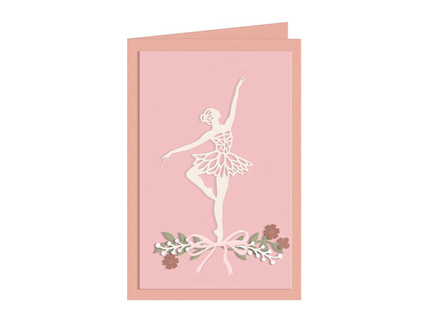 Posing Ballerina Metal Die Set
