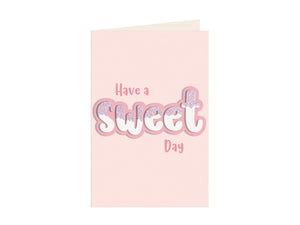 Life is Sweet - You're so Sweet Sentiment Stamp & Metal Die Set