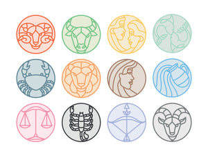 Zodiac Mini Metal Die Set