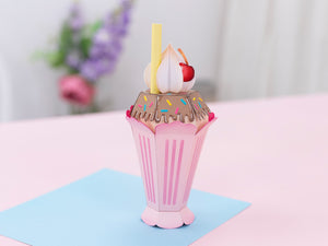 3D Ice Cream Sundae Metal Die Set