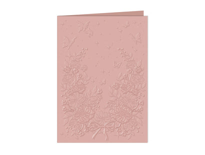 Floral Elegance 3D Embossing Folder 5" x 7"
