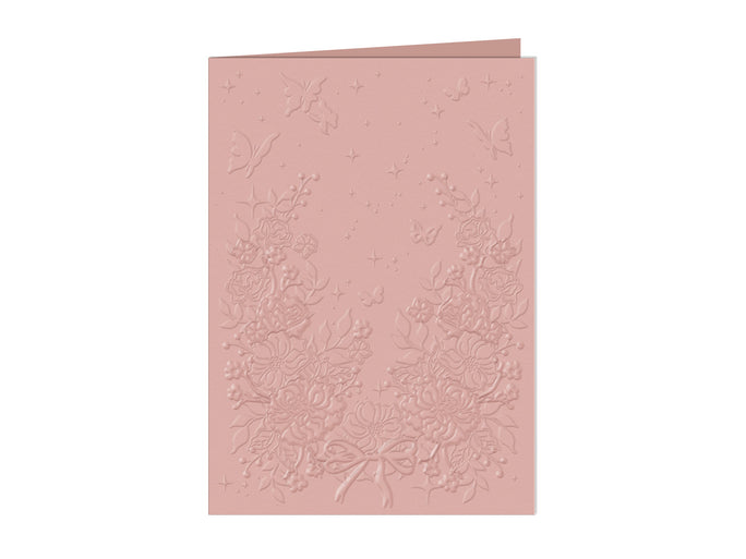 Floral Elegance 3D Embossing Folder 5" x 7"