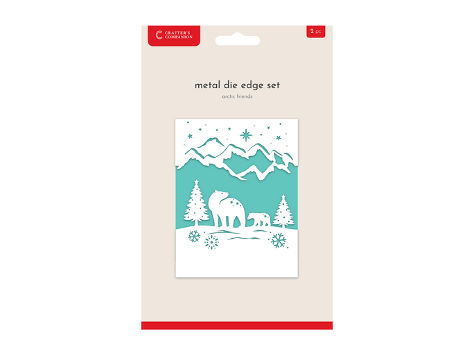 Crafter's Companion Metal Die Edge Set - Arctic Friends