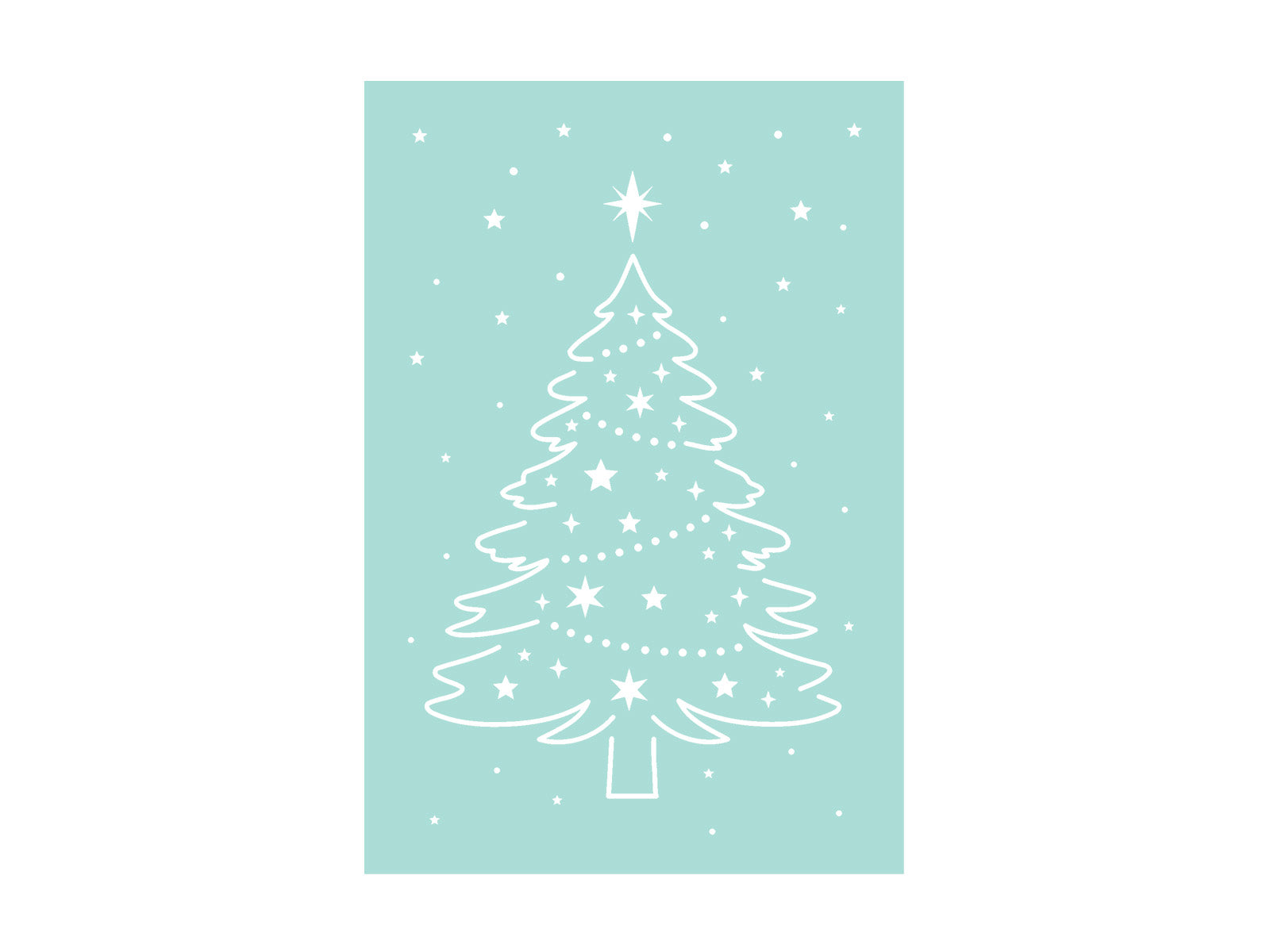 Christmas Tree Metal Die Set