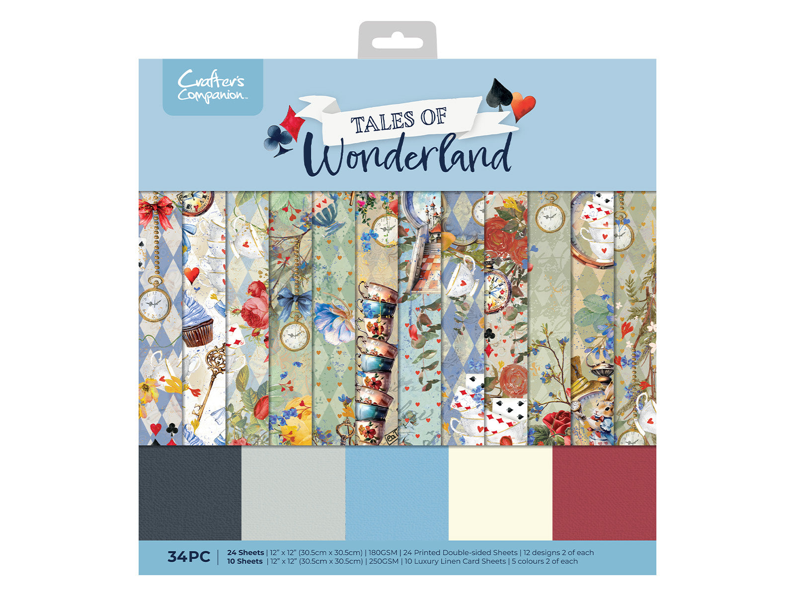 Tales of Wonderland - Paper Pad 12" x 12"