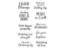 Faithful Sentiment Stamp Set
