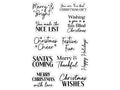 Christmas Sentiment Stamp Set
