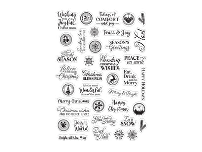 Christmas Sentiments Stamp Set