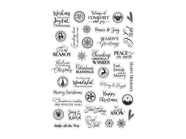 Christmas Sentiments Stamp Set