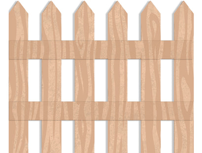 Nature's Garden Summer Garden - Picket Fence Metal Die Set