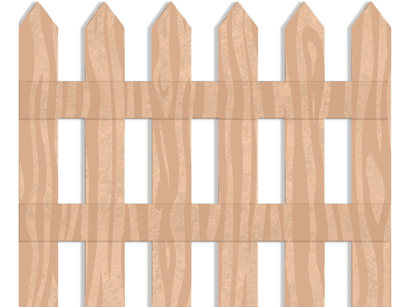 Nature's Garden Summer Garden - Picket Fence Metal Die Set