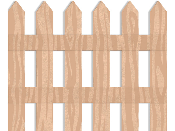 Nature's Garden Summer Garden - Picket Fence Metal Die Set