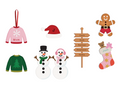 Personalisable Christmas Characters Stamp & Die Set