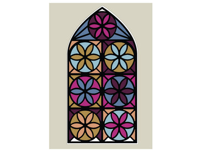 Stained Glass Window Metal Die Set
